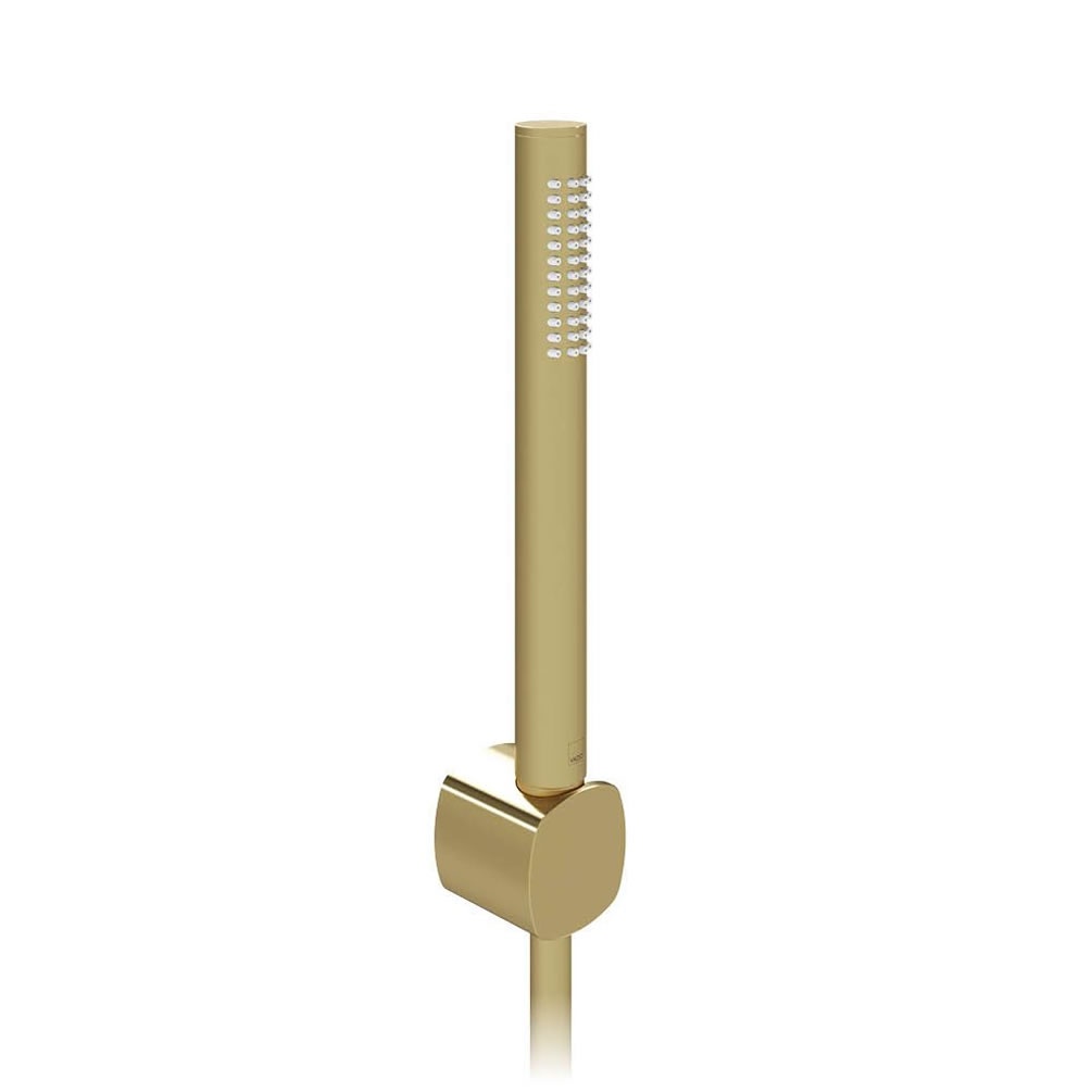 Vado Cameo Satin Brass Single Function Mini Shower Kit